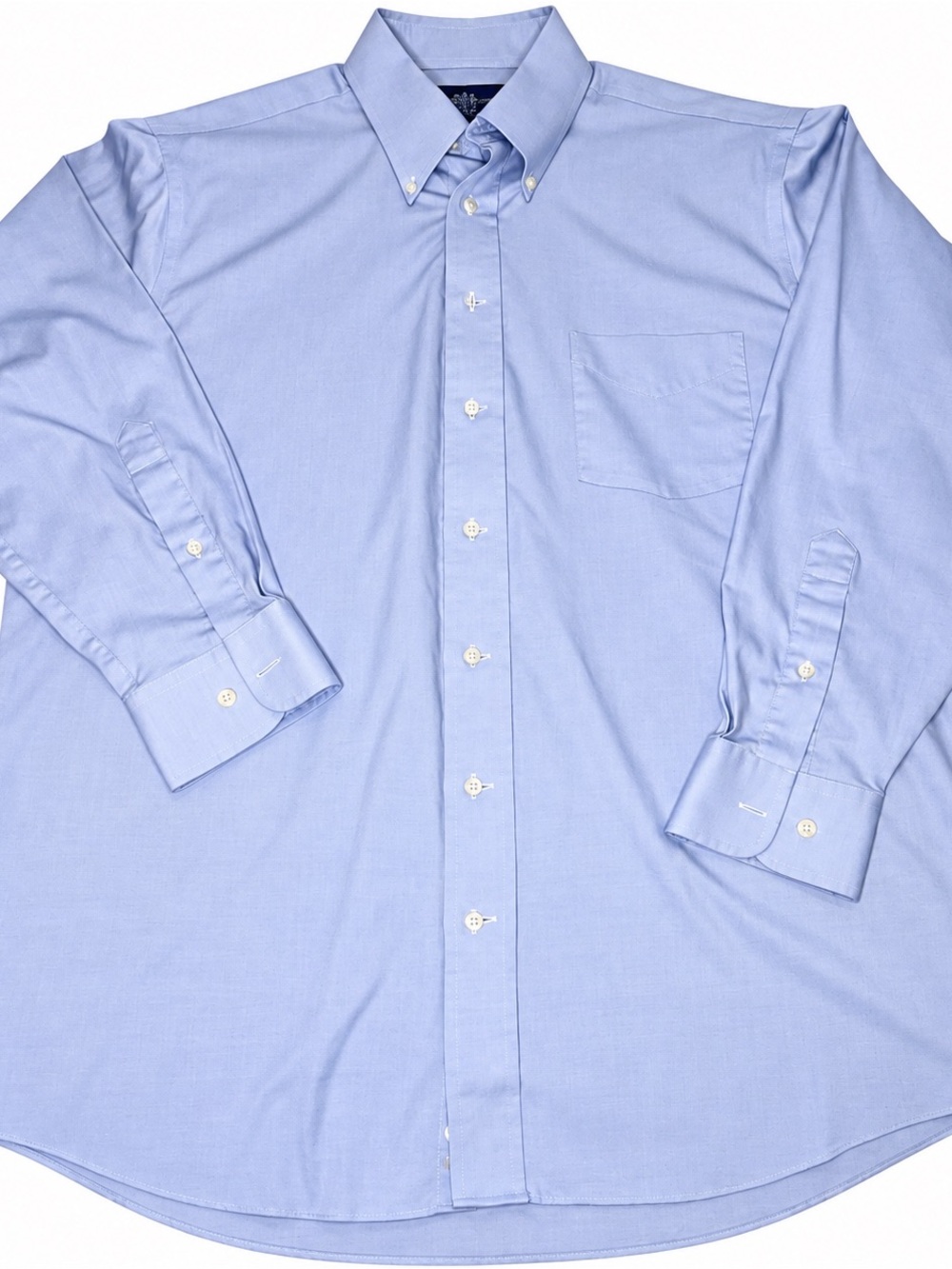 Stafford Light Blue Button-Down Dress Shirt